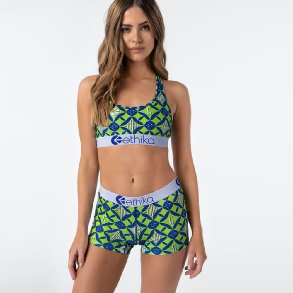 Ethika Bra and matching shorts